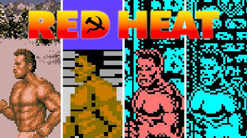 Red Heat | Versions Comparison | Amiga, Atari ST, Commodore 64 and ZX Spectrum