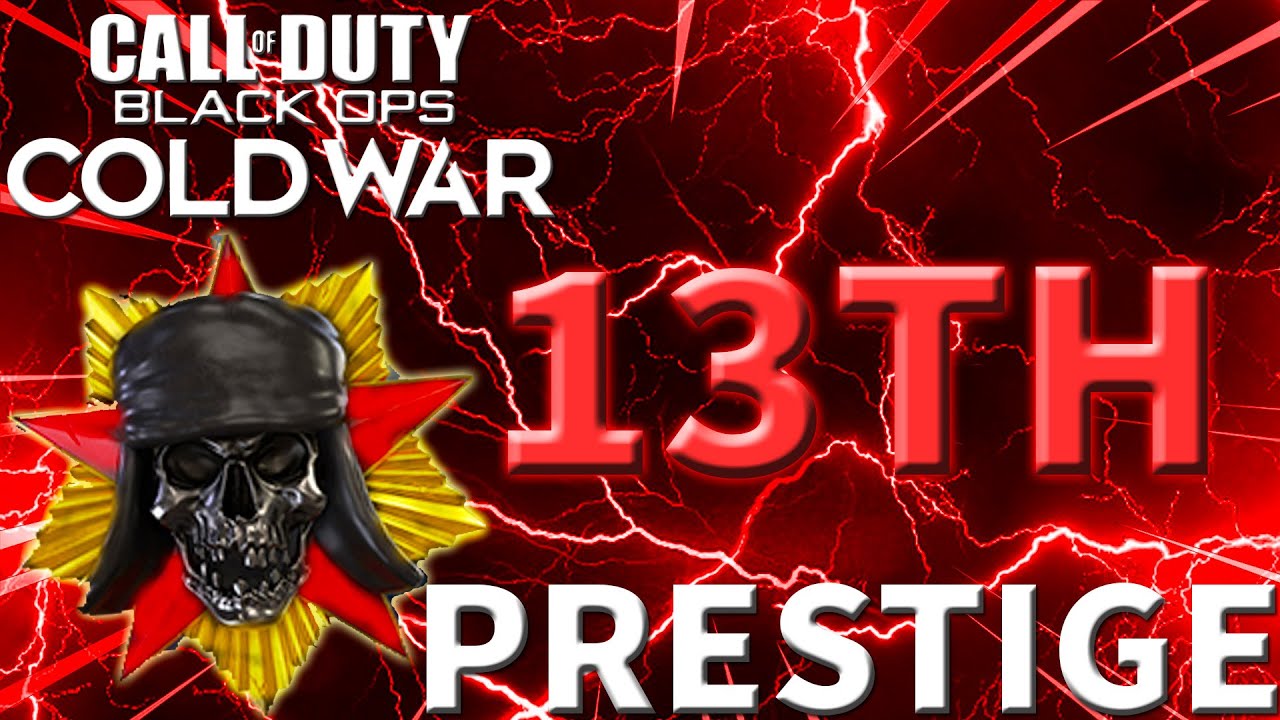 13TH PRESTIGE LEVEL 100 ACHIEVED COLD WAR! SEASON 3 PRESTIGE 13 WHAT HAPPENS? PS5 GAMEPLAY