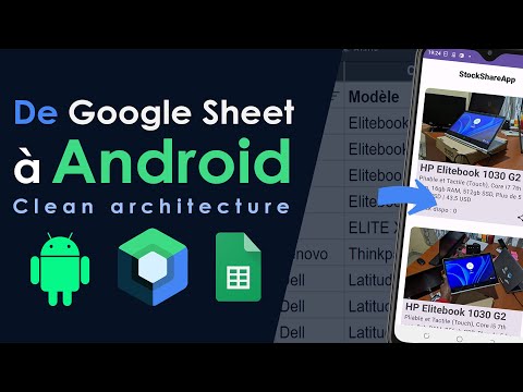 Lecture des données depuis Google Sheets dans une app. Android avec Jetpack Compose, ROOM, MVVM