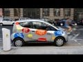 Ref:28-LLJxB9Pg Paris rolls out electric car experiment