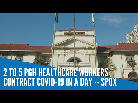 2 to 5 PGH healthcare workers contract COVID-19 in a day -- spox