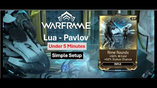 Warframe Lua Pavlov - Simple setup spy under 5 Minutes