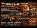 Render Setup + Batch Render + Render Elements (Profesyonel Workflow | 3ds Max)