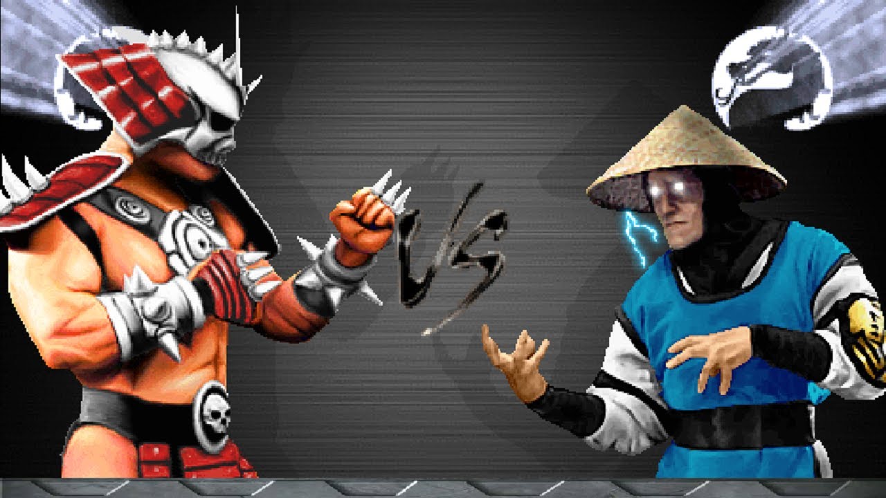👊 Shao Kahn vs Raiden Mortal Kombat - YouTube