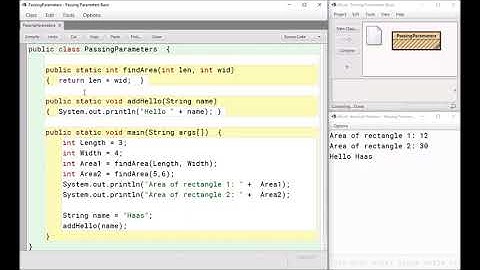 Passing Parameters Java AP Computer Science