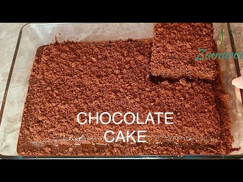 تصویری: چگونه یک کیک شکلاتی ساده و بدون پخت درست کنیم