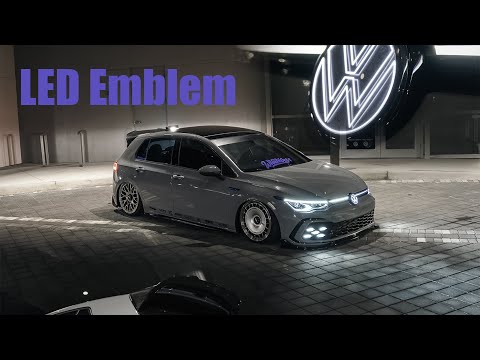 VW Mk8 GTI Led Emblem Install Tutorial/Review
