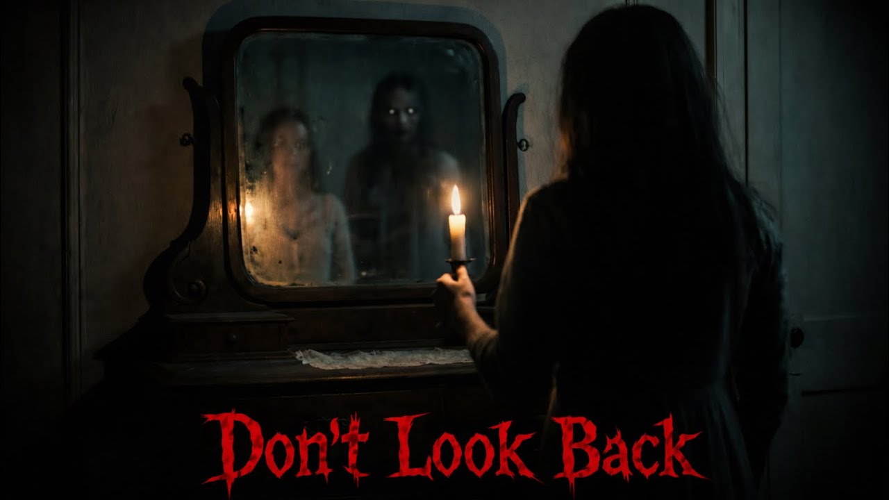 A Truck Driver Saw Someone in the Mirror — But the Room Was Empty” (Scary Story )