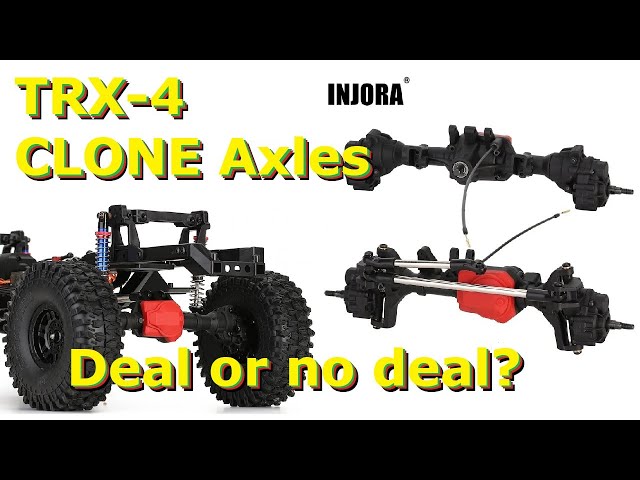 Chinese Clone (Injora) TRX4 Portal Axles - Bargain or busted 