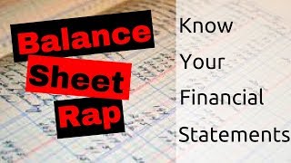 Balance Sheet Tutorial Rap | Accounting Basics