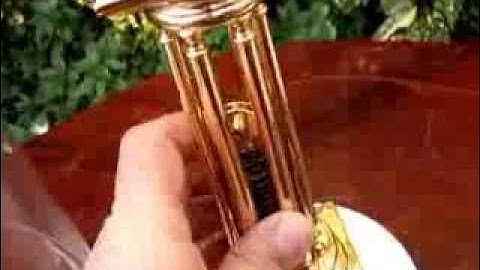 Spring Fusee Escapement Movement Fusee Clock Skeleton Clock With Glass SEE VIDEO