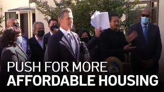 Newsom Signs Dozens of Affordable Housing Bills Into Law