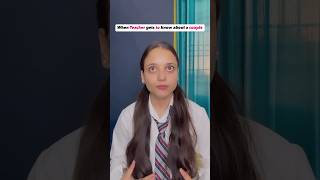 When Teacher Gets To Know About A Coupleschooldaysrelatablecoupledimplewalilovestoryshorts