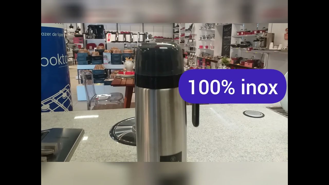 Garrafa Térmica Aço Inox 1L R-evolution Termolar