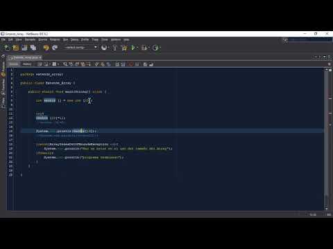 ArrayIndexOutOfBoundsException Explicacion // ITNL - POO