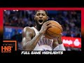 Oklahoma city thunder vs portland trail blazers full game highlights  week 3