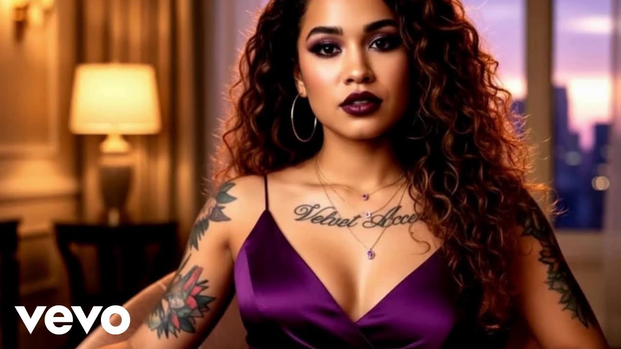 Velvet Accent - Purple Reflections