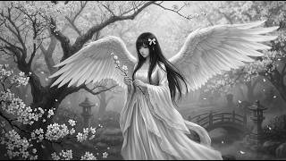 Cute Angel Girl wallpaper live | Aesthetic Loop & Screensaver |