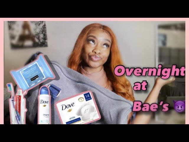 What's In My Overnight Bag ? SPENDING THE NIGHT RIGHT 