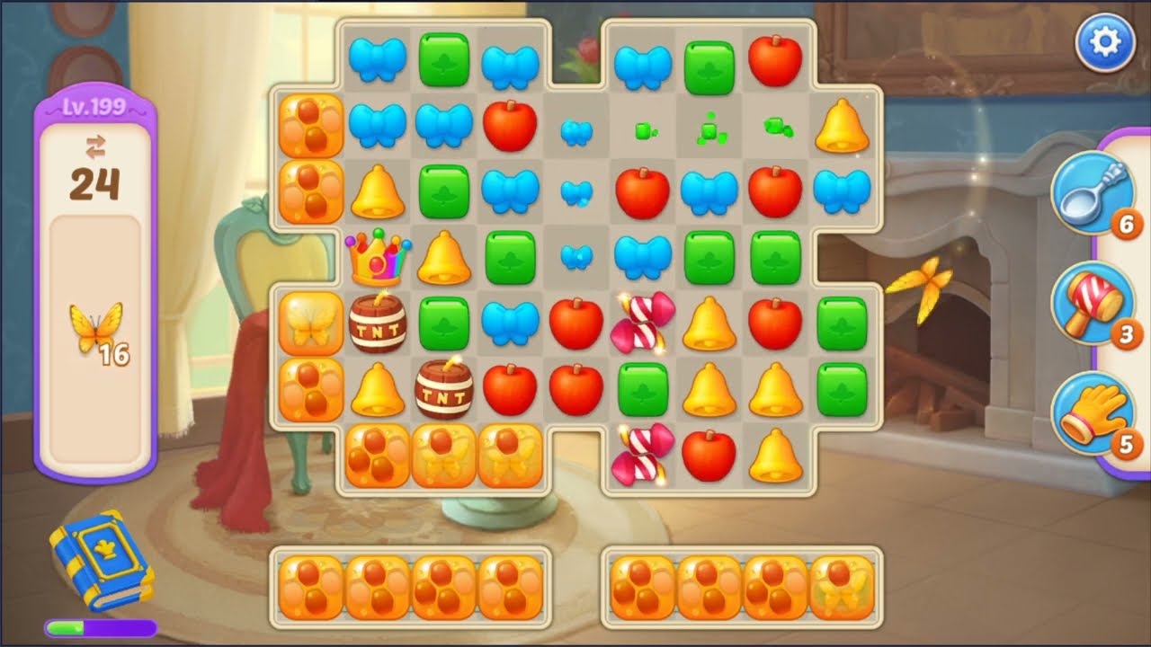 CASTLE STORY: PUZZLE & CHOICE - Level 196-199 | Gameplay Walkthrough NaNa Match3