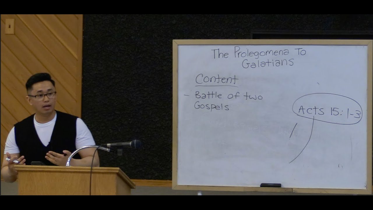 ANG PROLEGOMENA NG GALATIANS