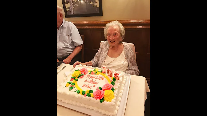 Helen Bateman's Speech for Her 105th Birthday