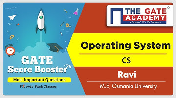 Operating System (Computer Science Engineering) - Most Important Questions | GATE - 2019