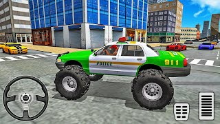Police Monster Truck Stunts Driving Simulator 2020 - Android Gameplay screenshot 1