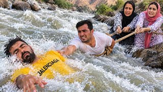 The Effort to Save Morteza: A Major Tragedy for All—Drowning in the River