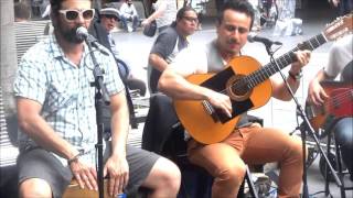 Burke Street Performance in Melbourne | Italian Artists Band | Talent | Song