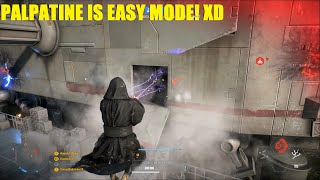 Star Wars Battlefront 2 - Palpatine is EASY MODE! The Emperor proved his superiority over them!