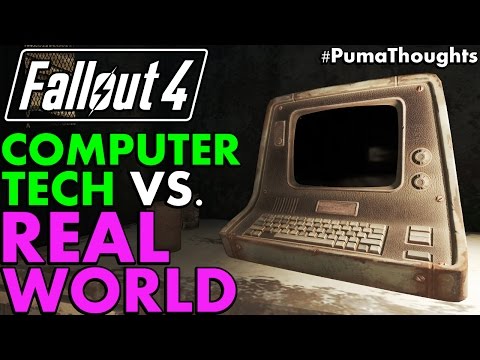 Computers, Terminals and Technology of Fallout 4 Versus The Real World (Lore) #PumaThoughts