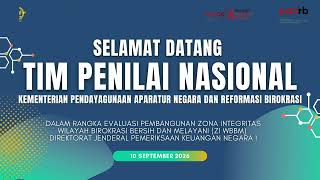 Selamat Datang TPN KemenPAN RB ZI WBBM 3