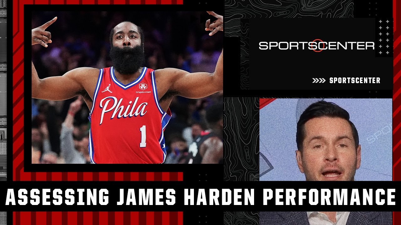 JJ Redick: James Harden is not the volume-efficient scorer he was in Houston | SportsCenter JJ Redick: James Harden is not the volume-efficient scorer he was in Houston | SportsCenter