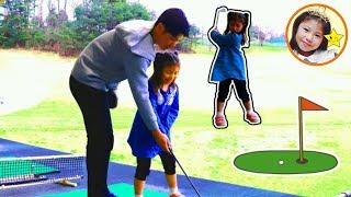 【体験・チャレンジ】初めてのジュニアゴルフレッスンでマナーとエチケットを覚えよう♪　習い事　おもちゃ　お出かけ　ゴルフ練習場　情報紹介　教育　しつけ
