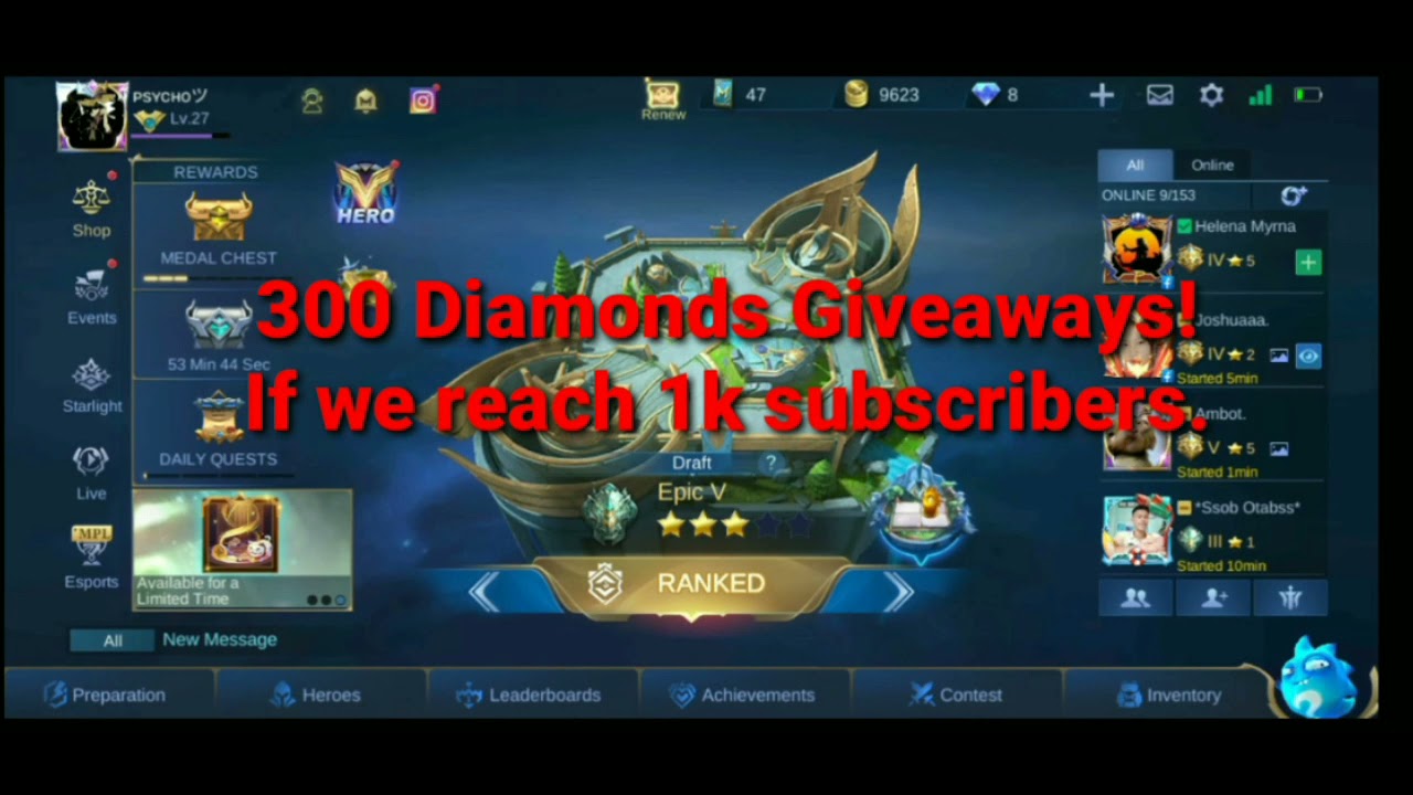 How to get free skin in MLBB 2021!