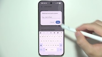 Google Pixel 10 Pro: How to Text to Lock Screen