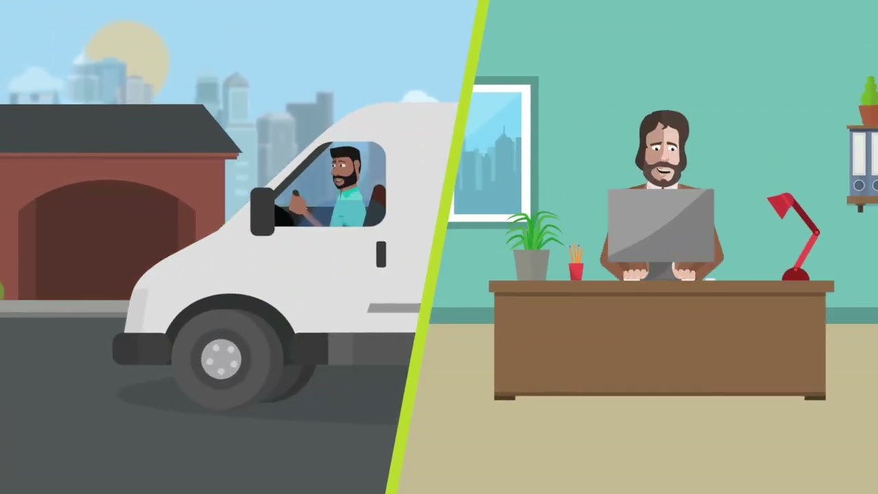 TomTom Telematics Webfleet Animation