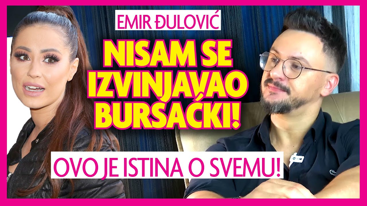 Nisam se izvinjavao Aleksandri Bursac! Emir Djulovic otkrio sve o vezi sa Andreanom Cekic i Cipelama