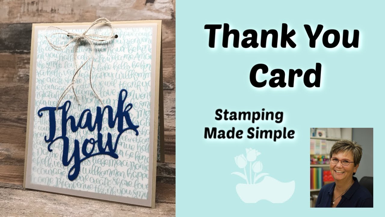 Top Tips To Make the Best Thank You Card - YouTube