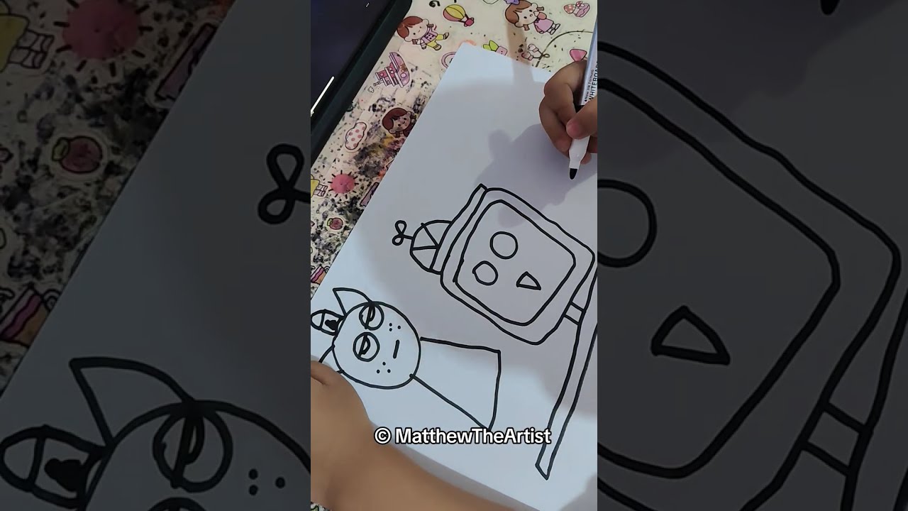 Kid Artist's Daily Sketch Adventures 🎨👦 Explore Big Imagination with Matthew 🖍️ 