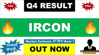 IRCON Q4 Results 2024 | IRCON results today | ircon share latest news | ircon share | ircon result