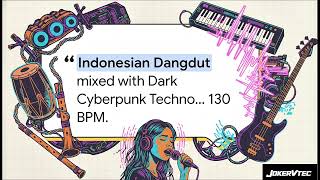 Title:"The Art of AI Music Fusion Promting