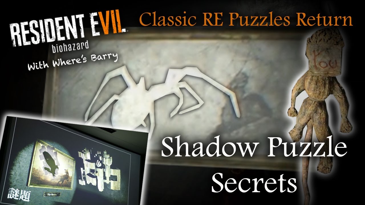 RESIDENT EVIL 7 Secrets Of The Shadow Puzzles Vol 8 Imagination