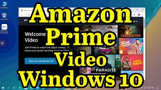 🎞How to install Amazon Prime Video app in Windows 10 using Google Chrome ||  Web App ||