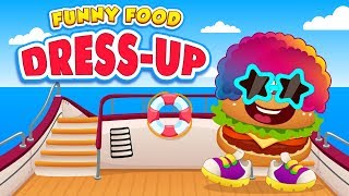 Funny Food Dress Up 2022 Game For Kids And Toddlers