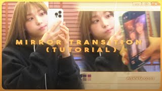 mirror slide transition | alight motion