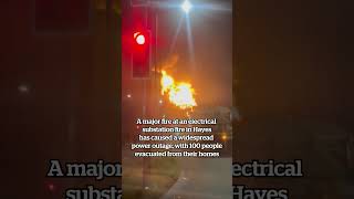 WATCH: Huge Fire Leads To Heathrow Shutdown
