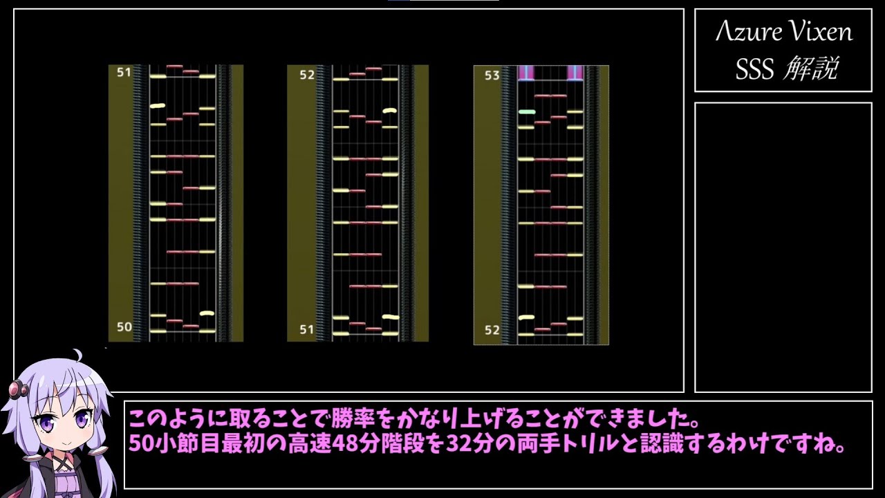 【CHUNITHM】Λzure Vixen (master) 徹底解説（SSS支援）【voiceroid解説】