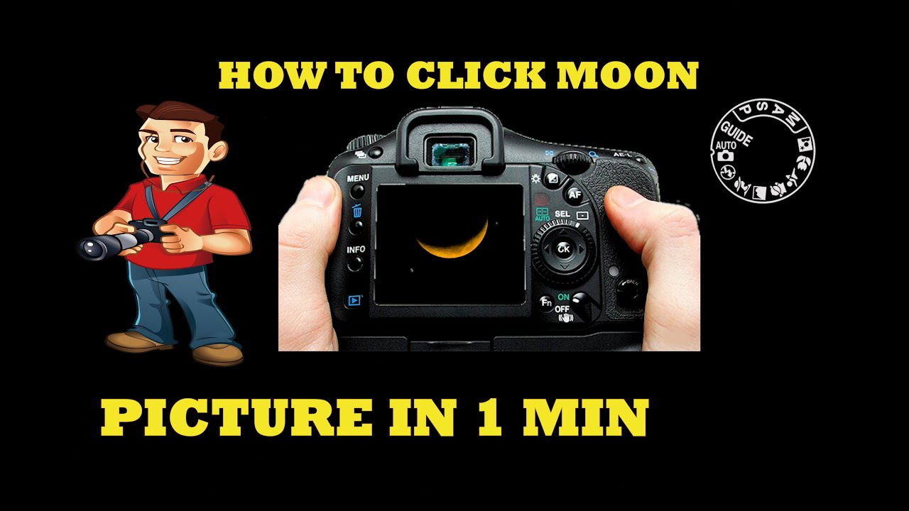 How to Photograph the Moon | Moon Photography | Best Settings for Moon